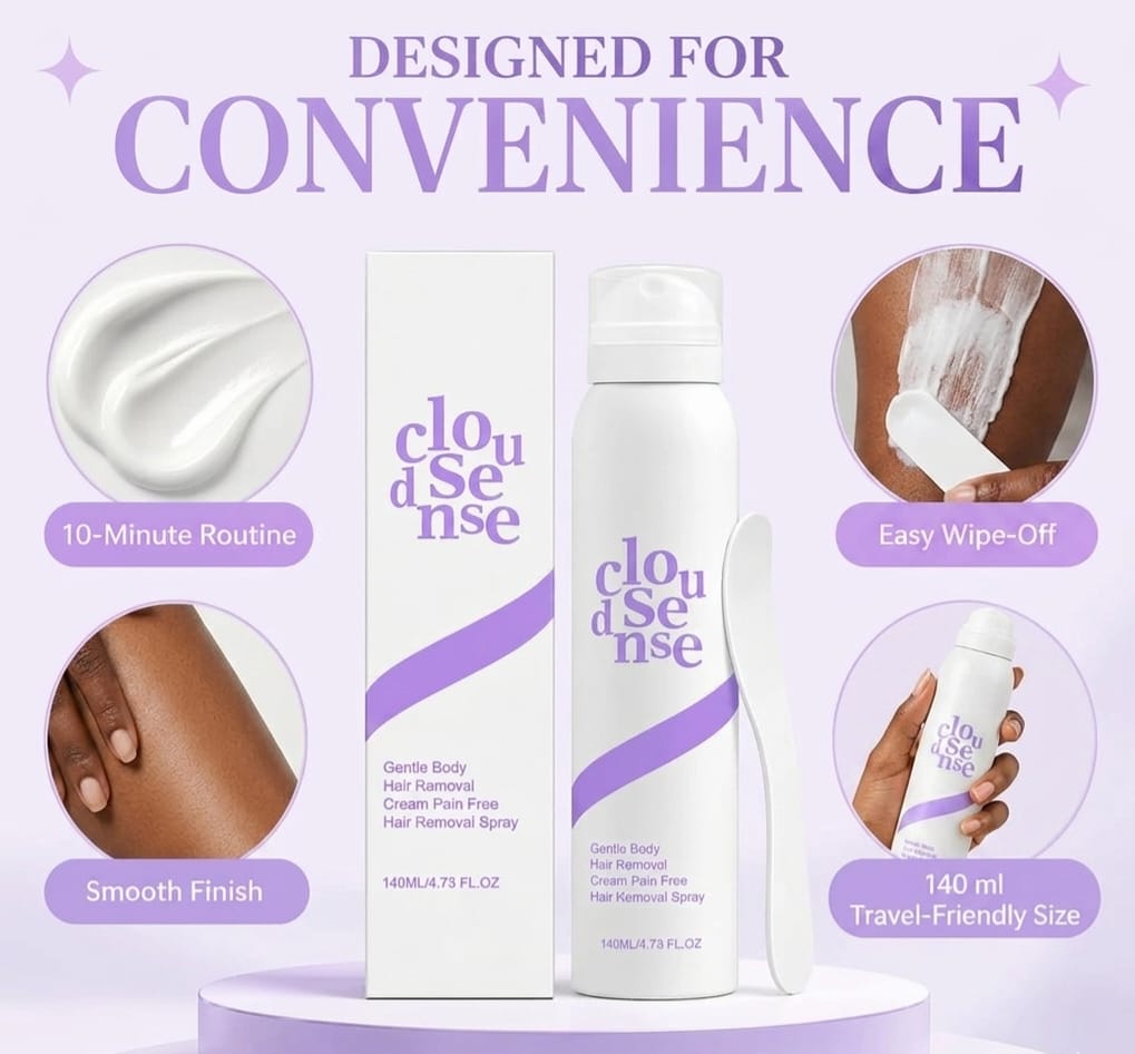 Gentle Hair Removal Body Spray
