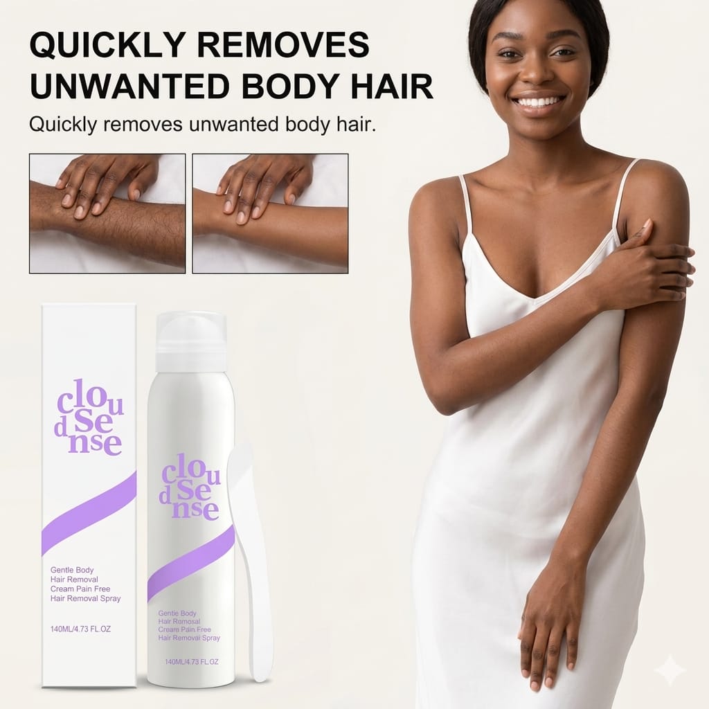 Gentle Hair Removal Body Spray