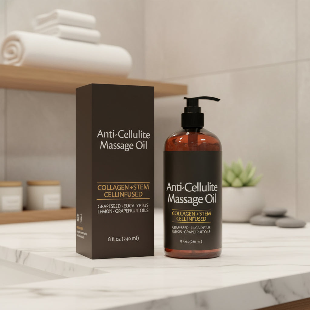 M3 Naturals Anti-Cellulite Massage Oil